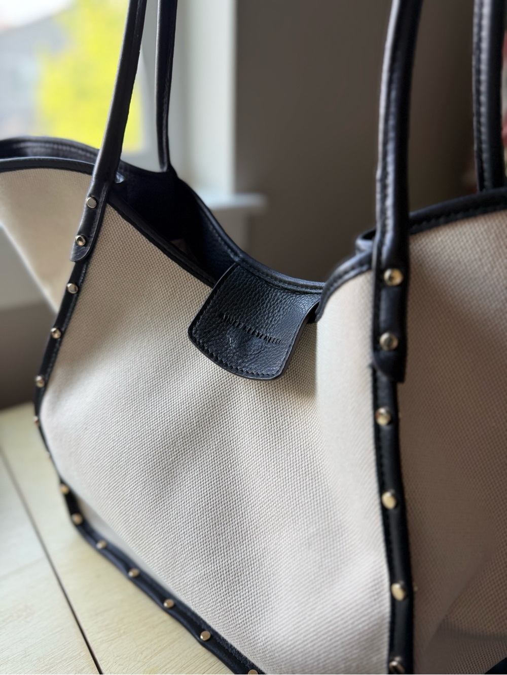 Aimee Kestenberg Lenny’s Tote with Black Trim - Picture 3 of 6